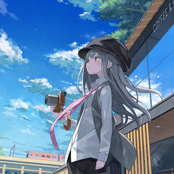 カメラ女子