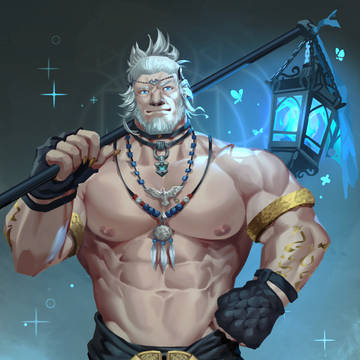 My warrior of light in FF14