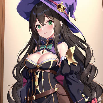 魔女と魔女の家（普通の家）