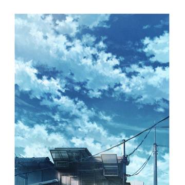 仰ぎ見る海空