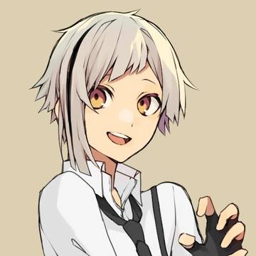 中島敦 色塗りしてみた