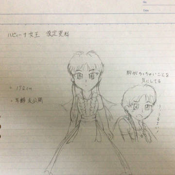 エラディーネダ帝国女王の資料設定