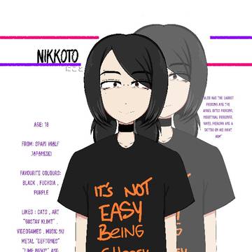 Nikkoto presentation's card.