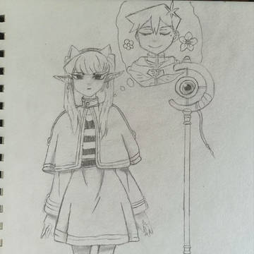 古見さんはフリーレンの服を着ています