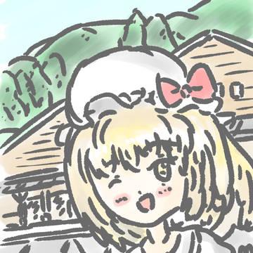 うすずみ桜の里ねおを訪れたフランちゃん