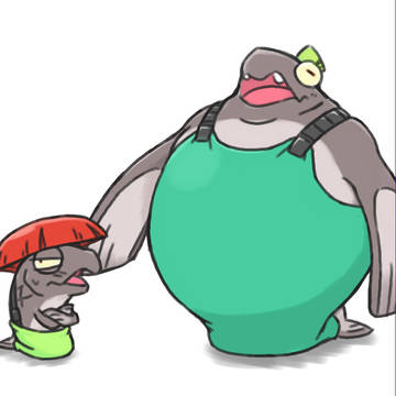 テッキュウとナベブタ