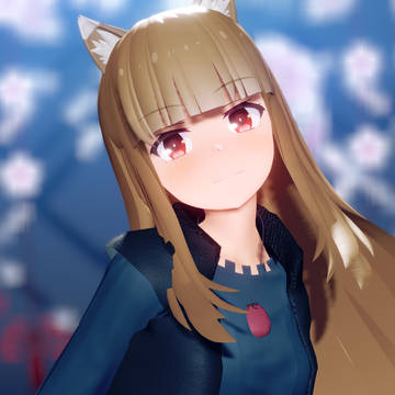 [MMD] ホロ(狼と香辛料 2024年) - 酔いどれ知らず