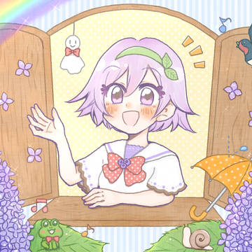 雨上がり☔️🌈