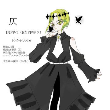 16タイプ異世界INFP自キャラデザ