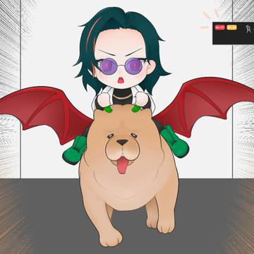魁星さんと小林(ドラゴン)