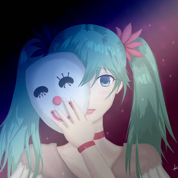 Hatsune Miku Karakuri Pierrot