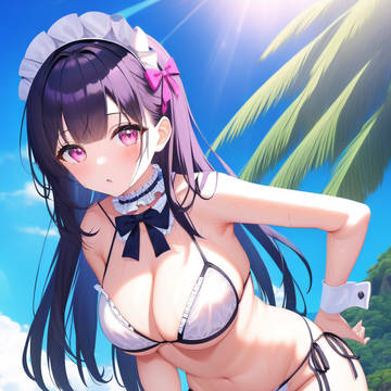 メイド水着