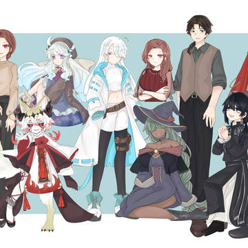 TRPG 立ち絵まとめ4