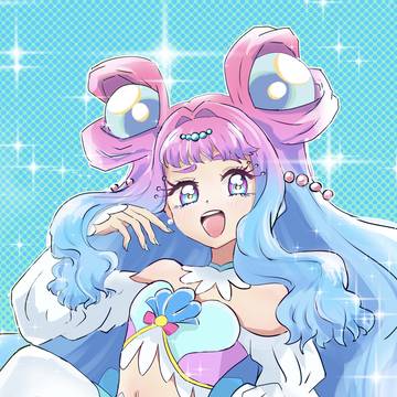 キュアラメール誕生日絵