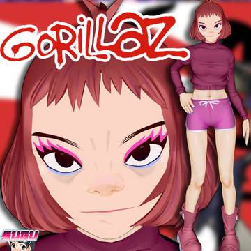 Noodle ヌードル Gorillaz