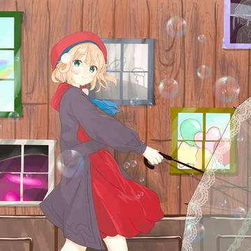 雨上がりの回廊