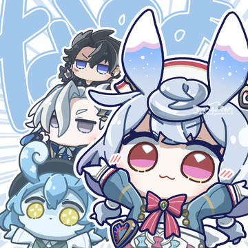 みんなでポーズをとるのよ！