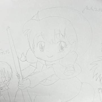 赤ずきんチャチャ描いてみた!