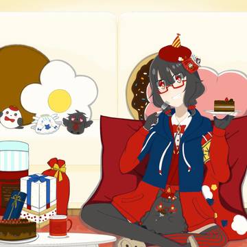 みつあメガネHPBイラスト
