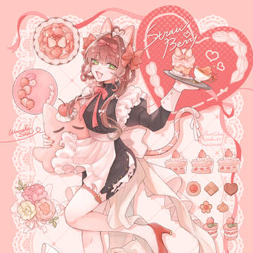 🧁🫖🍓🐈