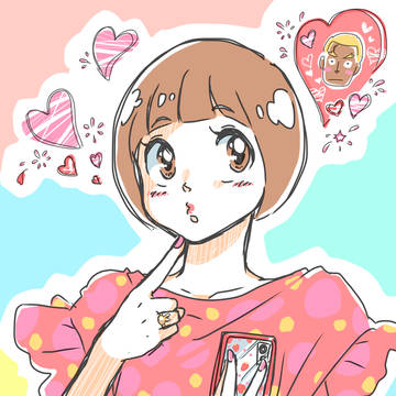 ハートがぷちぷち