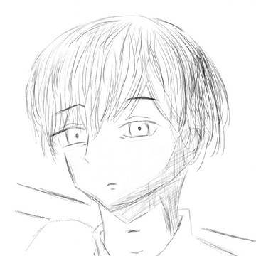 ちょっと目つき悪いのが癖