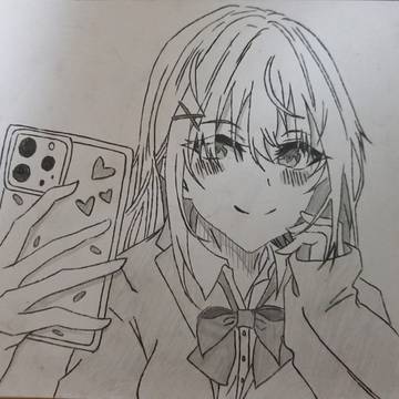 自撮り少女