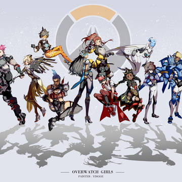 overwatch  girls