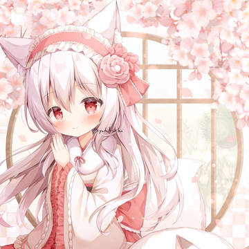 和風ロリータ狐ちゃん