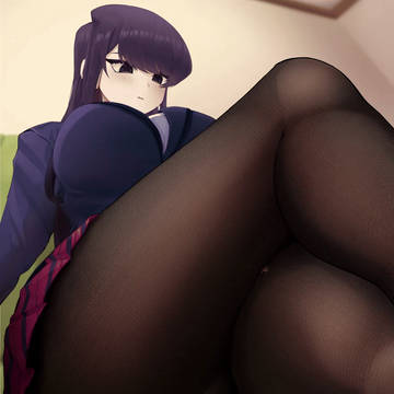 うごイラ古見硝子太もも