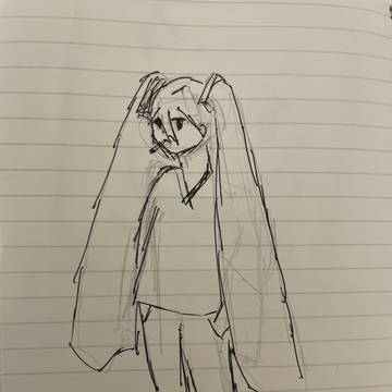 初音ミク 落書き