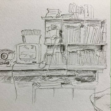 部室の一角