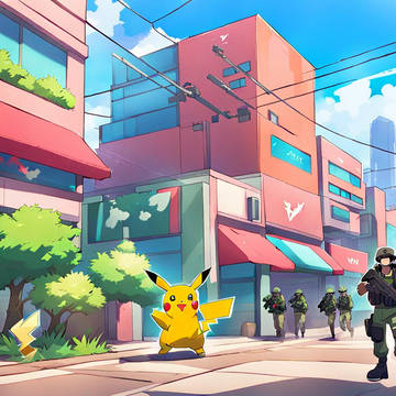 Pokemon meets Call of duty