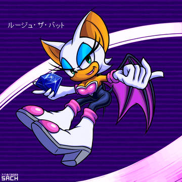 I've always wanted to draw Rouge
