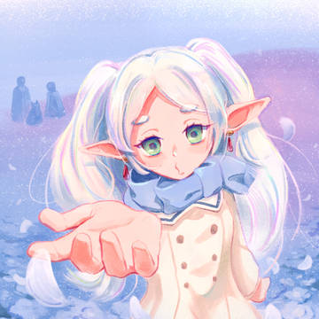 フリーレンお姉さんの投げキッス╰(*´3`*)╯♡