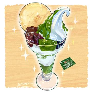 抹茶パフェ