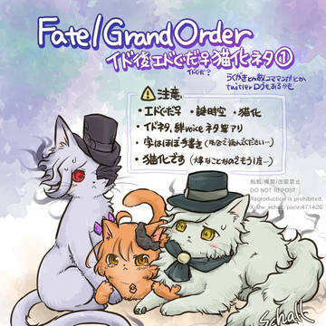 【FGO】イド後エドぐだ♀猫化ネタ①