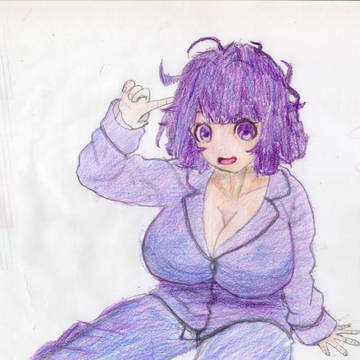 寝起きの女の子