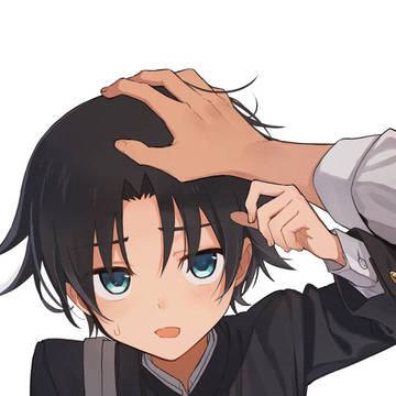 頭なでなで(-ω-;)ヾ(*´▽｀*)