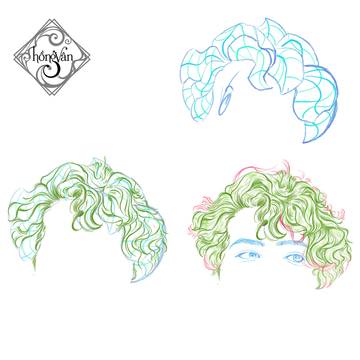 Hair study, part 2