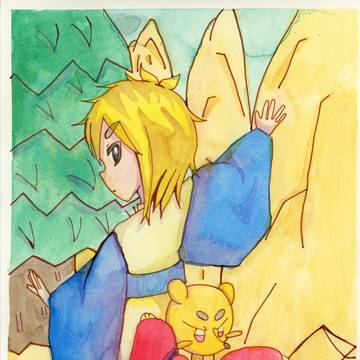 コジョフーとトレーナー