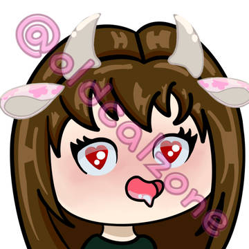 girl drool emote