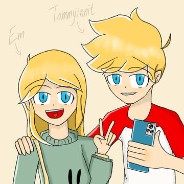Tommyinnit and his girl friend