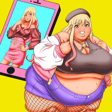 体重３倍ギャル
