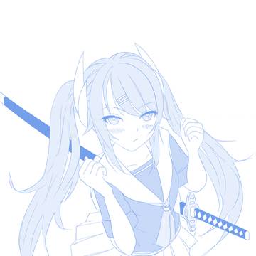 アズールレーン　榛名（書き直し）