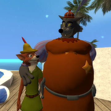 garry's mod: sheriff x robin