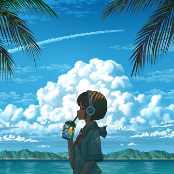 夏の潮風を浴びていたい
