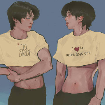 カップルTシャツ