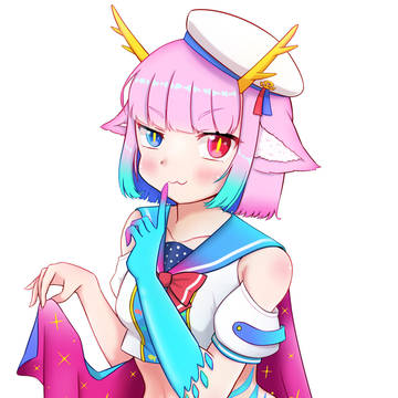 2024年夏衣装のイラスト