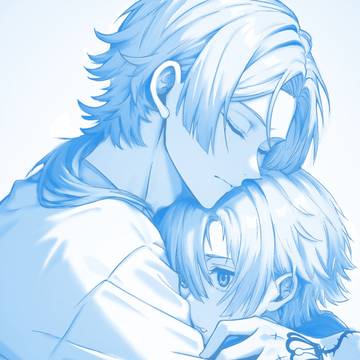 My Blue Rose.